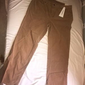 NWT Land’s End Straight Leg Courduroy Pants in 14W